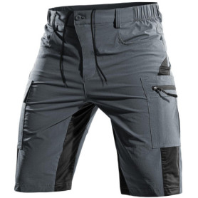 Cycorld Short court pour homme, pantalon de randonnée, de VTT, respirant, à séchage rapide, bermuda cargo, pantalon de travail, 