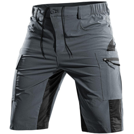 Cycorld Short court pour homme, pantalon de randonnée, de VTT, respirant, à séchage rapide, bermuda cargo, pantalon de travail, 