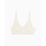 EMPORIO ARMANI Removable Pads Bralette Soutien-Gorge, Blanc, L Femme