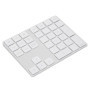 Lazmin Mini pavé numérique sans Fil à 34 Touches, Clavier numérique Ultra-Fin Rechargeable Bluetooth Petit Clavier pour Mac OS W