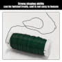 OVDGWC Pièces Fil De Cuivre, Fil Métallique Durable, Accessoires De Bijoux De Bricolage, Fil De Perles, Adapté Au Jardinage, Aux