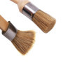 ANCLLO Lot de 2 pinceaux de peinture à la craie et à la cire pour meubles, outils de peinture et d'épilation à la cire, pinceaux