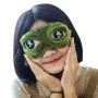Linian Drôle Oeil de Grenouille Masque des Sommeil, Idéal pour Insomnie et Voyage