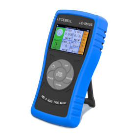 Testeur de qualité de l'air Domestique 3 en 1 pour la Surveillance des PM2.5 PM10 TVOC HCHO avec température et humidité, détect