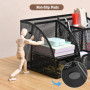 MumdoYAL Organisateur de bureau en maille métallique avec tiroir et porte-stylos pour stylos, notes adhésives, agrafeuses, tromb