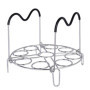 Dessous de plateaux porte-vadrouille avec poignées en silicone résistant à la chaleur Compatible avec les accessoires