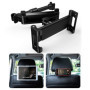 UIHOL Support Tablette Voiture, Porte Tablette pour Voiture Appui-tête Universel Auto Rotation 360° Taille Réglable 6-12 Pouces 