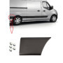 Panneau de Moulure Bande Trim Droit Arrière (Châssis Court - L1 & L2) pour Master III, Movano, NV400 2011-2021 OE: 768F30005R