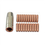 RIVERWELD Électrodes Contact M6 140,0059 0,8mm Bouches de protection coniques 145.0075 pour Torche de soudure MB 15 AK MIG MAG 2