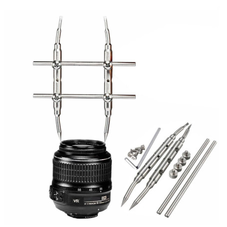 Clé d'objectif,Réparation de clé d'objectif d'appareil Photo,Réparer Les clés d'appareil Photo Reflex numérique,Outil de réparat