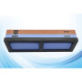 SMI Pierre a Aiguiser grain 600/1500 Affuteur Couteau Pierre à Affûter Double-Face avec Base en Silicone Antidérapant et Guide d