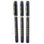 DeWin Calligraphie Stylo, 3PCS Feutres Noirs Pointe Souple Stylo à Encre Pinceau Shodo écriture Dessin Artisanat Pour Les Débuta