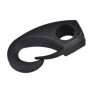 Dilwe 6 Pcs Kayak d'arrimage, Multi Purpose Haute Résistance en Nylon Noir Clip d'arrimage Crochets pour Kayak canoë Bungee
