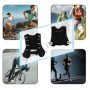 Gilet de course pour homme et femme - Sac à dos de course réglable - Respirant et réfléchissant - 6 poches avant et 1 poche arri