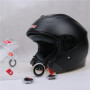 POFET - 1 paire Moto de fixations pour visière de casque avec interrupteur rotatif pour casque LS2 Lentilles de Casque ect.