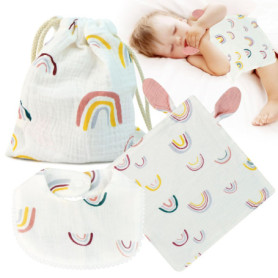 Cadeau BéBé, Écharpe de Portage, Cadeau Nouveau-Né Garçon, Naissance Confortable, Pour La Naissance FêTe BéBé Cadeau Nouveau-Né 