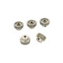 DollaTek 5PCS 64DP 31T 32T 33T 34T 35T Ensemble de pignons pour Moteur à pignon pour Moteur brushless 1/10 Rc Car Brushed