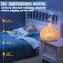 RDDAIPE Diffuseur Huiles Essentielles,500ml Ultrasonique Diffuseur D'huiles Essentielles,7 LED Diffuseur Parfum Electrique avec 