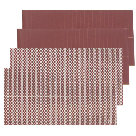 4 lingettes ouvertes (216 pièces) d'allumettes, papier d'allumette portable, lingettes d'allumette autocollantes, papier d'allum