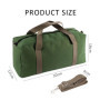 1 Sac À Outils De Jardin, 1 Bandoulière, Sac Organisateur D'Outils, Sac Fourre-Tout Multifonctionnel, Sac De Rangement Pour Outi