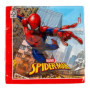 SPARKLERS CLUB Pack de fête Spiderman, Lot de 52 pièces, 16 assiettes, 16 gobelets, 20 serviettes, vaisselle jetable, vaisselle 