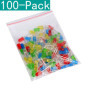 Youmile 100-Pack LED Round Rouge Jaune Vert Bleu Blanc Diode électroluminescente Mix Couleur 5mm
