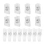 16 Pièces Pinces Aveugles, Pinces À Rideaux, Pinces En Plastique, Pinces À Vêtements, Pinces Fixes, Jeu De Pinces