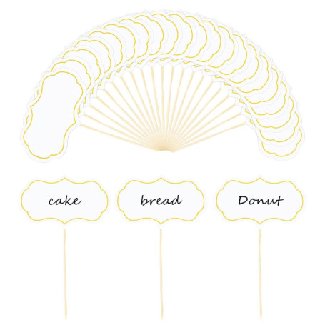 56 cure-dents logo, étiquettes gâteaux, logos buffet, cure-dents drapeau, étiquettes marques