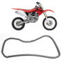 Suuonee Chaîne de moto, 420 102 Chaîne de transmission pour moto pour 90 110 Dirt Bike Quad