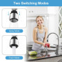2 Pièces Aérateur de Robinet 360° Pivotant Embout Robinet Cuisine Mousseur Robinets Économie D'eau 2 Modes de Pulvérisation Prol
