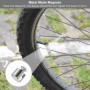 DELAESI Aimants pour rayons de vélo - Aimants pour rayons de vélo - Pour vélos électriques, vélos de sport, VTT