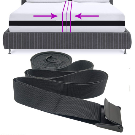 Imnbest Cale de Matelas | Porte-Matelas | Pont de lit | Pont de lit | Relie Deux Matelas à Une Grande Surface de Couchage | Régl