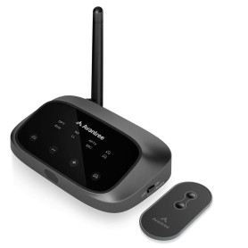 Avantree Oasis Plus 2 – Émetteur Bluetooth 5.3 pour TV avec Contrôle du Volume à Distance, aptX-Adaptive, et Passthrough pour Ba