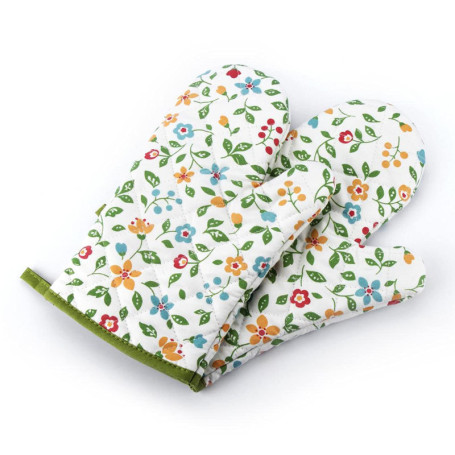 2 Pièces Gants de Cuisine, Gants de Four, Gants de Cuisine Résistants à la Chaleur, pour la Cuisine, la Cuisine, la Pâtisserie, 