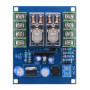 7812 + UPC1237 Relais, module de relais de protection des haut-parleurs 12-24V Carte de circuit imprimé étamée à double face de 