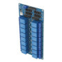 Module de Relais, Carte de Commande de Module de Relais 5 V 16 Canaux, avec Protection Optocoupleur pour Module Microcontrôleur