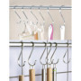 Lot de 16 Crochets en S de suspension multifonctions Crochets en forme de S en acier inoxydable Crochet S pour salle de bains ch