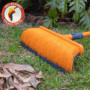 Balai d'extérieur avec Manche Extensible et Brosse incurvée - VENTEO - Balai de Jardin Tous Types de sols et pour Toutes Les Sai