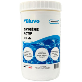 Oxygène Actif Pastilles 20g - 1KG | Désinfectant Eau Spa & Piscine sans Chlore | Traitement Choc & Entretien Longue Durée de l’E