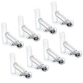 CZ Store®-✮Marque Française✮-Pince Nappe|Lot de 8|✮✮Garantie A Vie✮✮-Fixe Nappe avec Clip à Ressort-Pince Nappe Exterieur en Pla