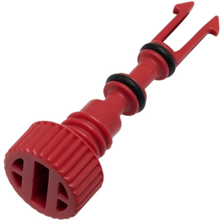 AERZETIX - C66392 - Vis, bouchon de radiateur avec bague d'étanchéité - matériau: en plastique - compatible avec numéros OE 000 