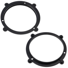 AERZETIX - C11620 - Lot de 2 Adaptateurs/Supports pour Haut-parleurs de Voiture Ø130 mm - côté de Montage portière Avant - Compa