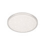 BRILONER Leuchten - Plafonnier LED, plafonnier avec décor étoilé et cristaux transparents, dimmable, incl. télécommande, contrôl