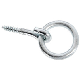 Alberts 204594 Anneau à visser | zingué | à visser | Ø extérieur 65 mm | Ø intérieur 45 mm | Ø du filetage 10 mm | longueur tota