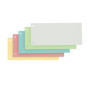 Limit Lot de 100 intercalaires perforés en carton 180 g/m² 5 couleurs