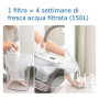 Carafe filtrante Marella avec 3 filtres inclus