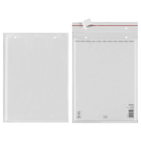 Herlitz 10917425 Lot de 2 enveloppes à bulles en papier FSC Mix Blanc 27 x 36 cm
