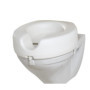 WENKO Réhausseur pour abattant WC Secura - 150 kg capacité de charge, Plastique, 41.5 x 17 x 44 cm, Blanc