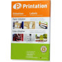 Printation Étiquettes Autocollantes 70 x 29,7 mm - 750 Étiquettes Universelles, 25 Feuilles A4 de 30 Étiquettes Multi-Usage, Pap