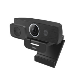 Hama Webcam Streaming UHD 4K C-900 Pro (Micro Stéréo, Autofocus, Plug&Play, USB-C, Anti-Scintillement, Idéale Visio Teams Youtub